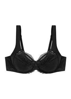 Triumph biustonosz miękki Modern Lace+Cotton W02 10213069-0004, Kolor czarny, Rozmiar 75C, Triumph ze sklepu Primodo w kategorii Biustonosze - zdjęcie 184958881