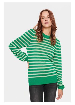 SAINT TROPEZ Sweter &quot;Saint Tropez&quot; w kolorze zielonym ze sklepu Limango Polska w kategorii Swetry damskie - zdjęcie 184958894