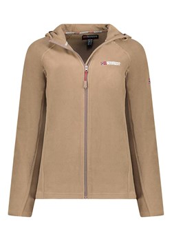 Geographical Norway Kurtka polarowa &quot;Tugood&quot; w kolorze szarobrązowym ze sklepu Limango Polska w kategorii Bluzy damskie - zdjęcie 184959030