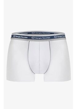 Sergio Tacchini bokserki męskie bawełniane białe 9000 SRT9000DG, Kolor biały, Rozmiar S, Sergio Tacchini ze sklepu Intymna w kategorii Majtki męskie - zdjęcie 184959154