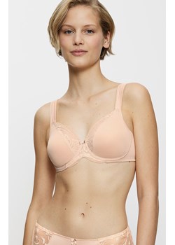 Triumph biustonosz miękki z fiszbinami Modern Lace+Cotton 10207538-00EP, Kolor cielisty, Rozmiar 75B, Triumph ze sklepu Intymna w kategorii Biustonosze - zdjęcie 184959164