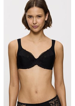 Triumph biustonosz miękki Modern Lace+Cotton W02 10213069-0004, Kolor czarny, Rozmiar 75C, Triumph ze sklepu Intymna w kategorii Biustonosze - zdjęcie 184959251
