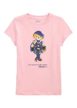 Polo Ralph Lauren T-Shirt 312961230001 Różowy Regular Fit ze sklepu MODIVO w kategorii Bluzki dziewczęce - zdjęcie 184959302