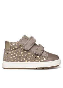 Geox Sneakersy B Biglia B044CC 007AK C5005 Beżowy ze sklepu MODIVO w kategorii Buty sportowe dziecięce - zdjęcie 184959342
