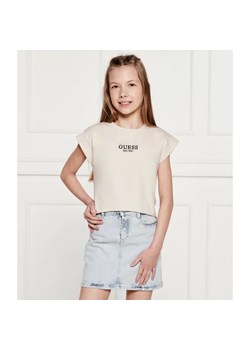 Guess T-shirt | Regular Fit ze sklepu Gomez Fashion Store w kategorii Bluzki dziewczęce - zdjęcie 184959763