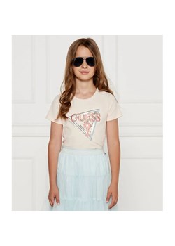 Guess T-shirt | Regular Fit ze sklepu Gomez Fashion Store w kategorii Bluzki dziewczęce - zdjęcie 184959814