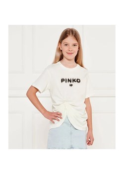 Pinko UP T-shirt | Loose fit ze sklepu Gomez Fashion Store w kategorii Bluzki dziewczęce - zdjęcie 184959822