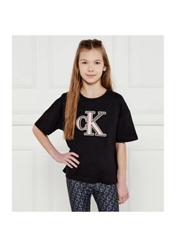 Calvin Klein Jeans T-shirt | Loose fit ze sklepu Gomez Fashion Store w kategorii Bluzki dziewczęce - zdjęcie 184959864