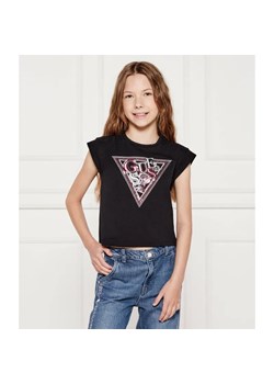 Guess T-shirt | Regular Fit ze sklepu Gomez Fashion Store w kategorii Bluzki dziewczęce - zdjęcie 184959912