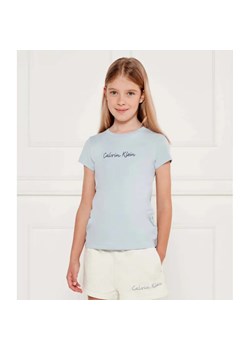 Calvin Klein Jeans T-shirt | Slim Fit ze sklepu Gomez Fashion Store w kategorii Bluzki dziewczęce - zdjęcie 184959931