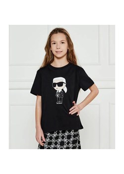 Karl Lagerfeld Kids T-shirt | Regular Fit ze sklepu Gomez Fashion Store w kategorii Bluzki dziewczęce - zdjęcie 184959940