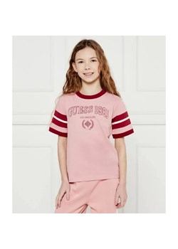 GUESS ACTIVE T-shirt MINIME | Regular Fit ze sklepu Gomez Fashion Store w kategorii Bluzki dziewczęce - zdjęcie 184959952