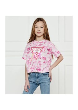 Guess T-shirt | Regular Fit ze sklepu Gomez Fashion Store w kategorii Bluzki dziewczęce - zdjęcie 184959973