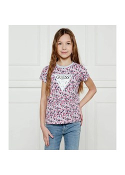 Guess T-shirt | Regular Fit ze sklepu Gomez Fashion Store w kategorii Bluzki dziewczęce - zdjęcie 184960012