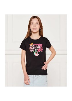 Guess T-shirt | Regular Fit ze sklepu Gomez Fashion Store w kategorii Bluzki dziewczęce - zdjęcie 184960013