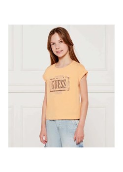 Guess T-shirt | Regular Fit ze sklepu Gomez Fashion Store w kategorii Bluzki dziewczęce - zdjęcie 184960023