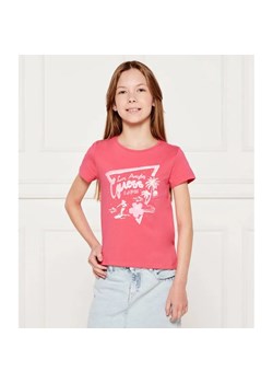 Guess T-shirt | Regular Fit ze sklepu Gomez Fashion Store w kategorii Bluzki dziewczęce - zdjęcie 184960044