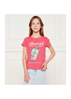 Guess T-shirt | Regular Fit ze sklepu Gomez Fashion Store w kategorii Bluzki dziewczęce - zdjęcie 184960051