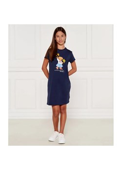 POLO RALPH LAUREN Sukienka SPRKLRBEARDR ze sklepu Gomez Fashion Store w kategorii Sukienki dziewczęce - zdjęcie 184960060