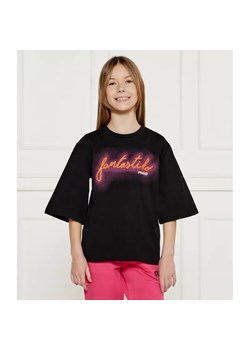 Pinko UP T-shirt | Oversize fit ze sklepu Gomez Fashion Store w kategorii Bluzki dziewczęce - zdjęcie 184960062