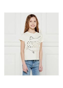 Karl Lagerfeld Kids T-shirt | Regular Fit ze sklepu Gomez Fashion Store w kategorii Bluzki dziewczęce - zdjęcie 184960072