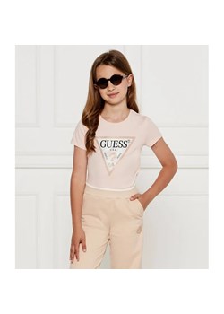 Guess T-shirt | Regular Fit ze sklepu Gomez Fashion Store w kategorii Bluzki dziewczęce - zdjęcie 184960140