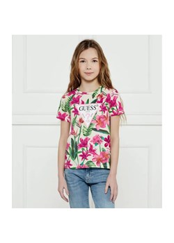 Guess T-shirt | Regular Fit ze sklepu Gomez Fashion Store w kategorii Bluzki dziewczęce - zdjęcie 184960163