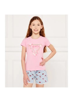 Guess T-shirt | Regular Fit ze sklepu Gomez Fashion Store w kategorii Bluzki dziewczęce - zdjęcie 184960190