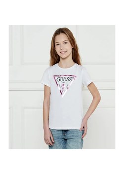 Guess T-shirt | Regular Fit ze sklepu Gomez Fashion Store w kategorii Bluzki dziewczęce - zdjęcie 184960283