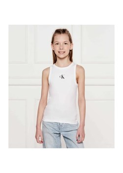 Calvin Klein Jeans Top | Slim Fit ze sklepu Gomez Fashion Store w kategorii Bluzki dziewczęce - zdjęcie 184960293