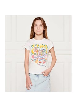 POLO RALPH LAUREN T-shirt | Regular Fit ze sklepu Gomez Fashion Store w kategorii Bluzki dziewczęce - zdjęcie 184960294