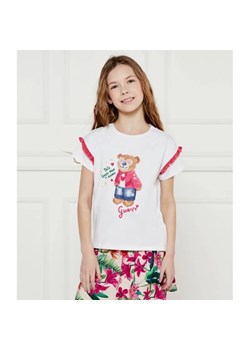 Guess T-shirt | Regular Fit ze sklepu Gomez Fashion Store w kategorii Bluzki dziewczęce - zdjęcie 184960310