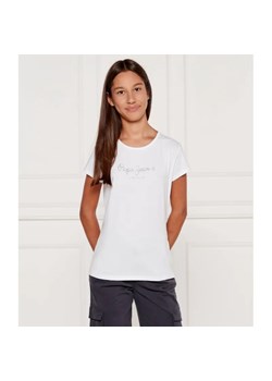 Pepe Jeans London T-shirt HANA | Regular Fit ze sklepu Gomez Fashion Store w kategorii Bluzki dziewczęce - zdjęcie 184960362