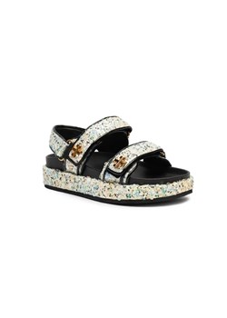 TORY BURCH Sandały KIRA | z dodatkiem skóry ze sklepu Gomez Fashion Store w kategorii Sandały damskie - zdjęcie 184960802