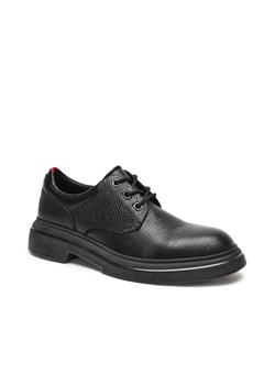 HUGO Skórzane derby Rikky ze sklepu Gomez Fashion Store w kategorii Buty eleganckie męskie - zdjęcie 184960811