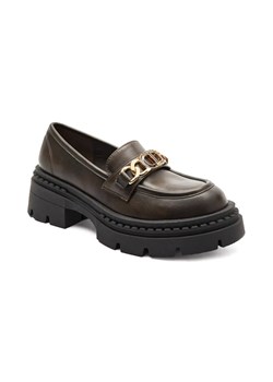TWINSET Loafersy | z dodatkiem skóry ze sklepu Gomez Fashion Store w kategorii Półbuty damskie - zdjęcie 184960871