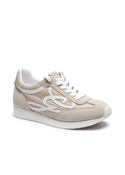 Guess Sneakersy SKROLL | z dodatkiem skóry ze sklepu Gomez Fashion Store w kategorii Buty sportowe damskie - zdjęcie 184961052
