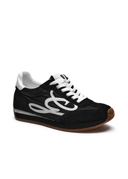 Guess Sneakersy SKROLL | z dodatkiem skóry ze sklepu Gomez Fashion Store w kategorii Buty sportowe damskie - zdjęcie 184961080