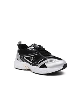 Calvin Klein Jeans Sneakersy RETRO TENNIS | z dodatkiem skóry ze sklepu Gomez Fashion Store w kategorii Buty sportowe damskie - zdjęcie 184961103