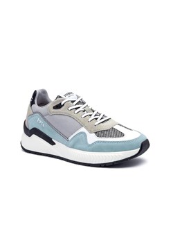 Iceberg Skórzane sneakersy COMB.ECLIPSE ze sklepu Gomez Fashion Store w kategorii Buty sportowe męskie - zdjęcie 184961122