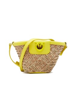 Pinko Torba plażowa .LOVE SUMMER BUCKET RAFIA | z dodatkiem skóry ze sklepu Gomez Fashion Store w kategorii Torby letnie - zdjęcie 184961183