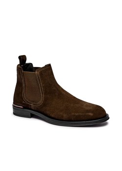 Tommy Hilfiger Skórzane sztyblety Chelsea ze sklepu Gomez Fashion Store w kategorii Buty zimowe męskie - zdjęcie 184961300