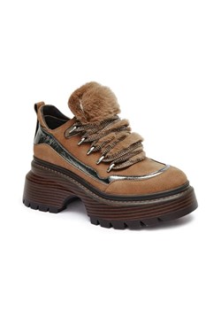 Michael Kors Skórzane botki na platformie Shiloh ze sklepu Gomez Fashion Store w kategorii Botki - zdjęcie 184961502