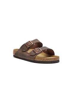 Birkenstock Skórzane klapki Arizona | regular fit soft footbed ze sklepu Gomez Fashion Store w kategorii Klapki męskie - zdjęcie 184961761