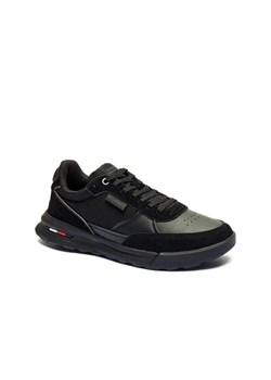 Tommy Hilfiger Sneakersy RETRO RUNNER | z dodatkiem skóry ze sklepu Gomez Fashion Store w kategorii Buty sportowe męskie - zdjęcie 184961893