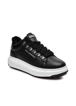 Karl Lagerfeld Skórzane sneakersy KAPRI LUG | shearling ze sklepu Gomez Fashion Store w kategorii Buty sportowe męskie - zdjęcie 184961911