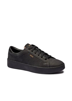 BOSS BLACK Skórzane sneakersy Belwar Tenn ze sklepu Gomez Fashion Store w kategorii Buty sportowe męskie - zdjęcie 184961953