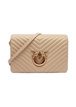 Pinko Skórzana torebka na ramię LOVE CLICK CLASSIC SHEEP NAPPA ze sklepu Gomez Fashion Store w kategorii Listonoszki - zdjęcie 184962223