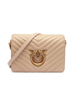 Pinko Skórzana torebka na ramię LOVE CLICK MINI SHEEP ze sklepu Gomez Fashion Store w kategorii Listonoszki - zdjęcie 184962243