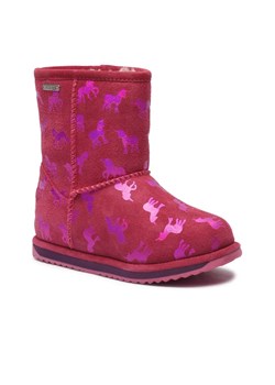EMU Australia Skórzane śniegowce Rainbow Unicorn Brumby | z dodatkiem wełny ze sklepu Gomez Fashion Store w kategorii Buty zimowe dziecięce - zdjęcie 184962281